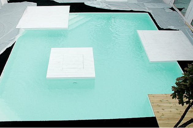 Une piscine chauffée