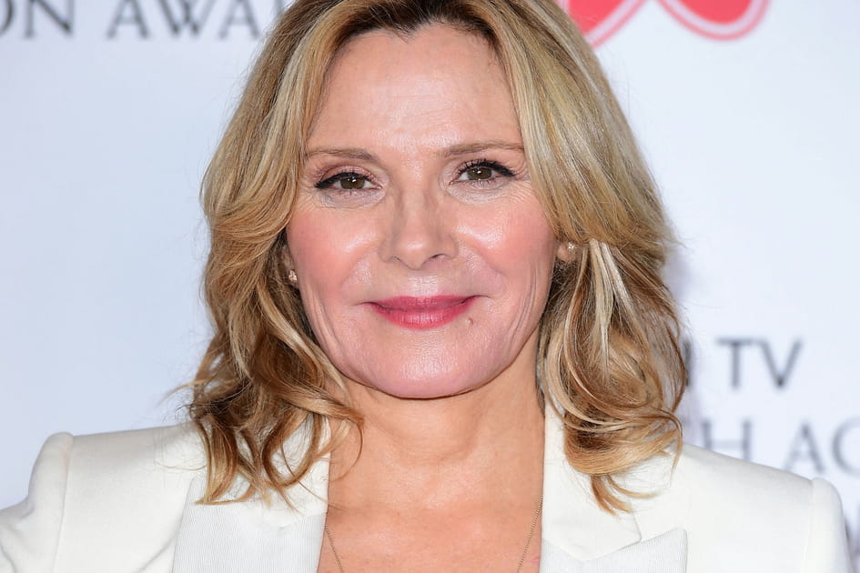 Le teint glowy de Kim Cattrall