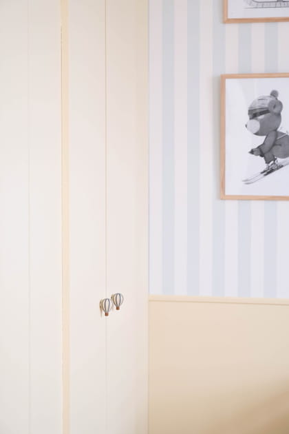 Apr&egrave;s&nbsp;: le petit d&eacute;tail charmant sur l'armoire