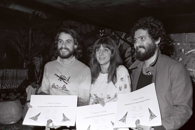 Avec Michel Fugain et Herbert Pagani, en 1974