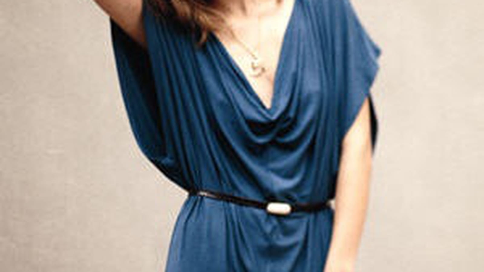 Robe bleue d'Ekyog