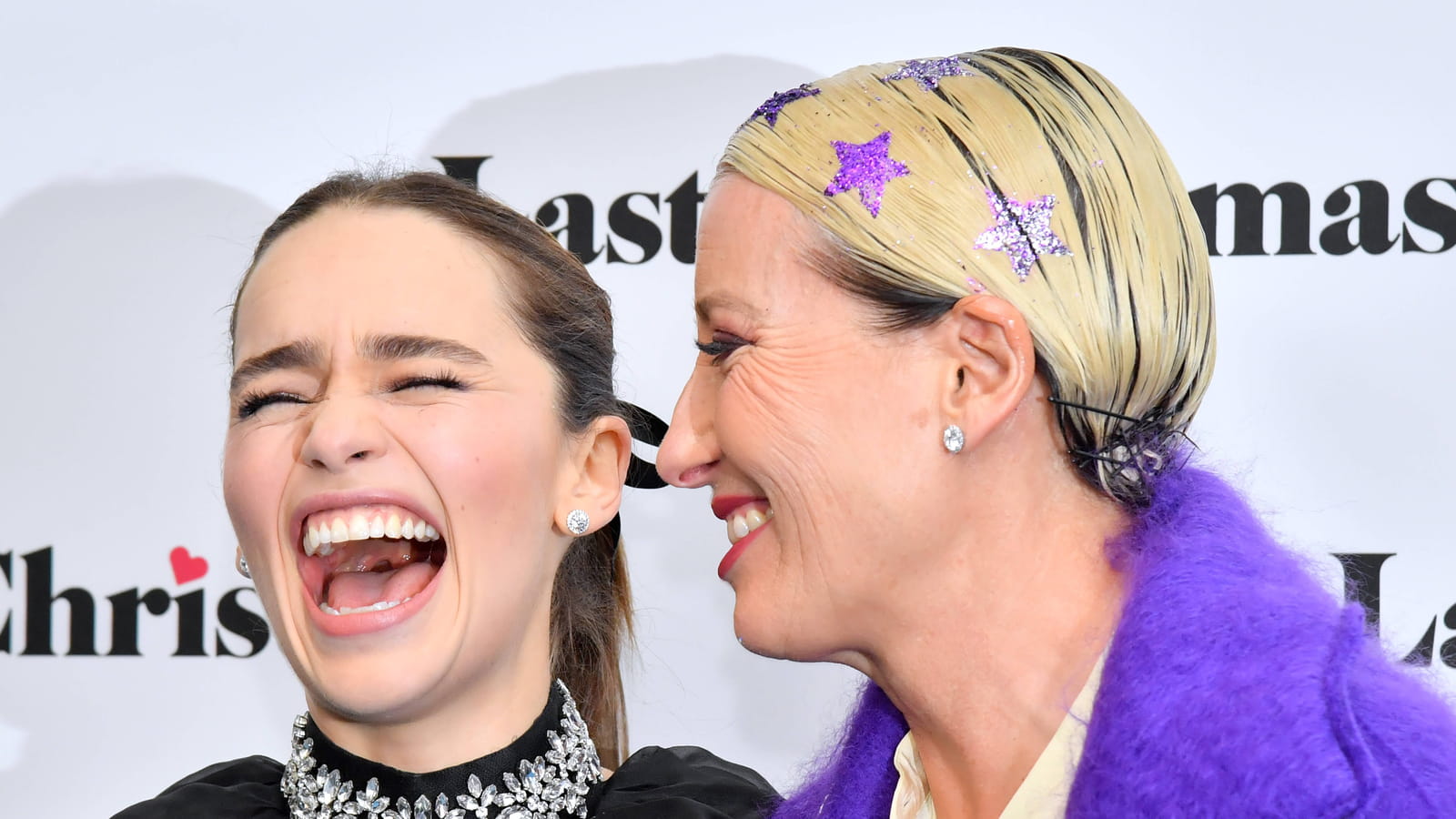 Emilia Clarke et Emma Thompson