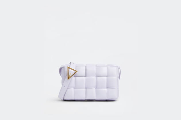 Sac &agrave; main en cuir pastel de Bottega Veneta