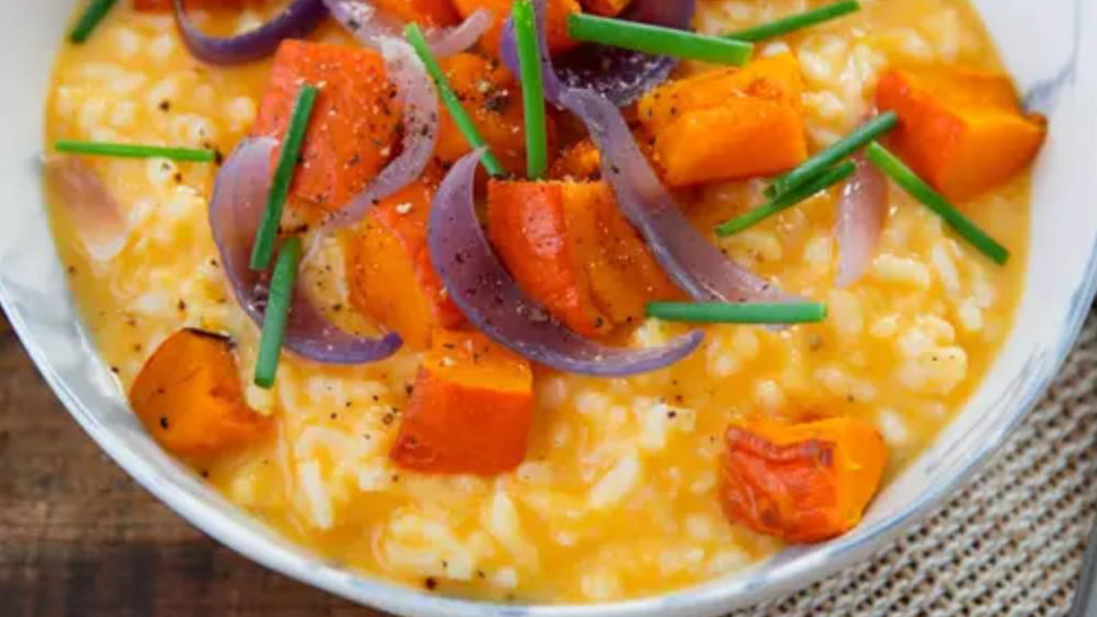 Risotto butternut & lait de coco