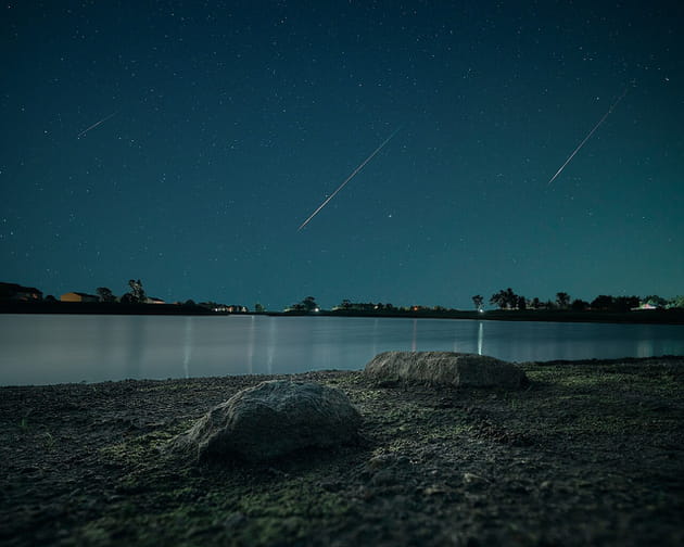 Pluie d'étoiles filantes dans le ciel de l'Ohio : une photo d'exception