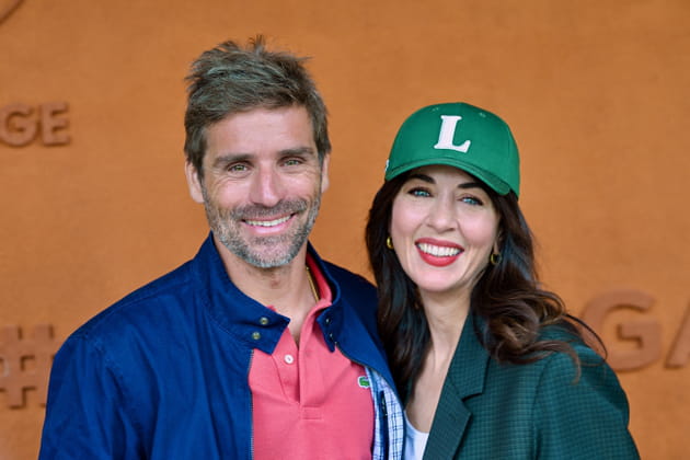 Arnaud Clément et Nolwenn Leroy étaient de retour à Roland-Garros