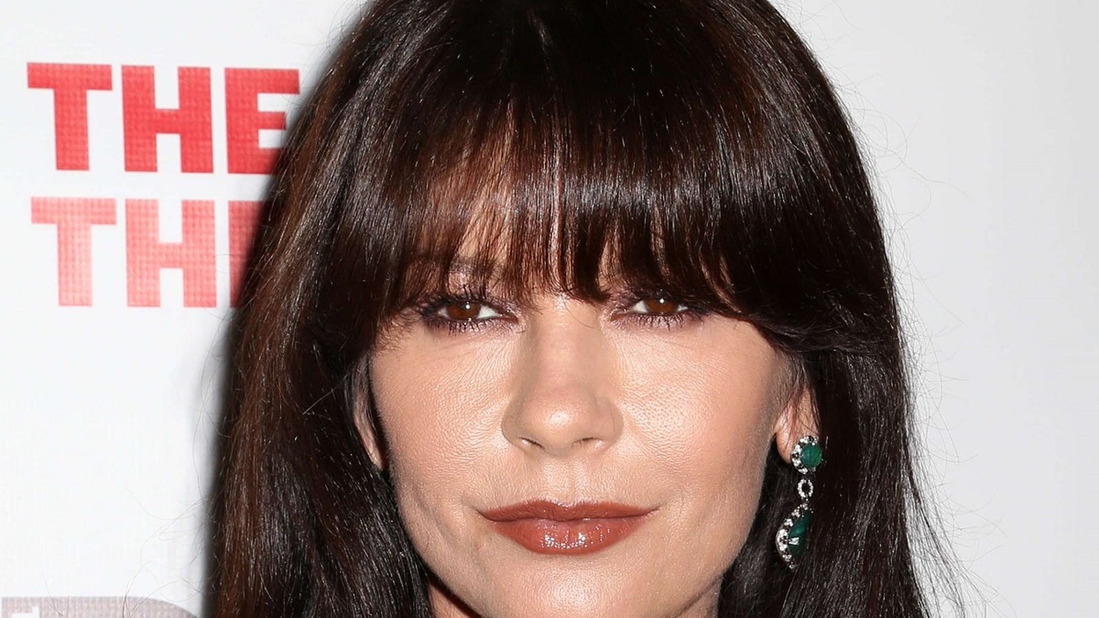Catherine Zeta-Jones avec frange