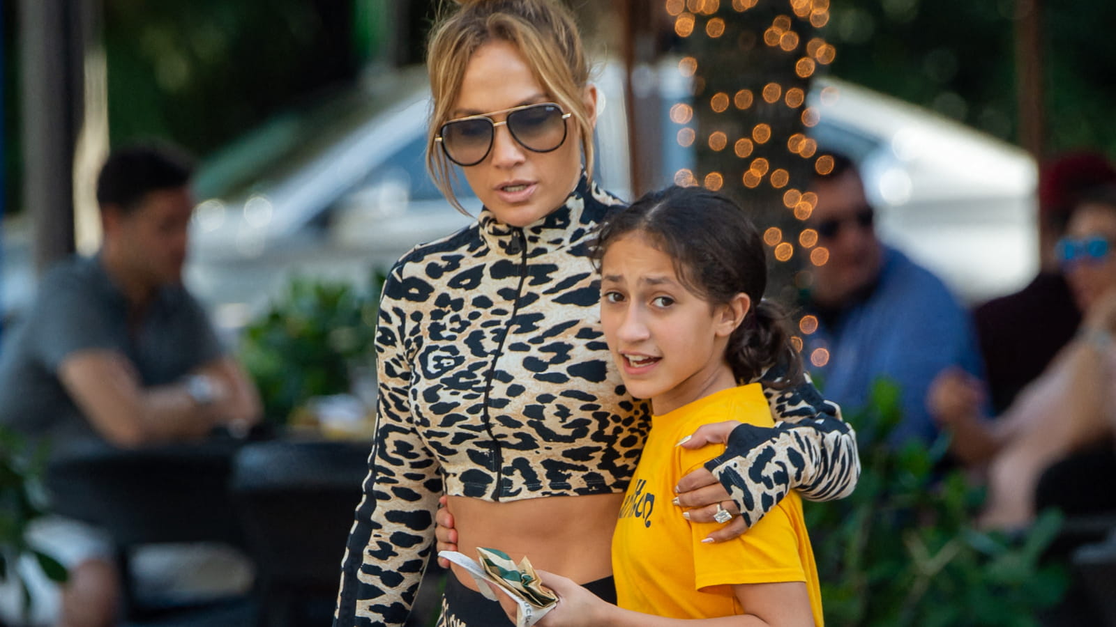Jennifer Lopez et sa fille Emme