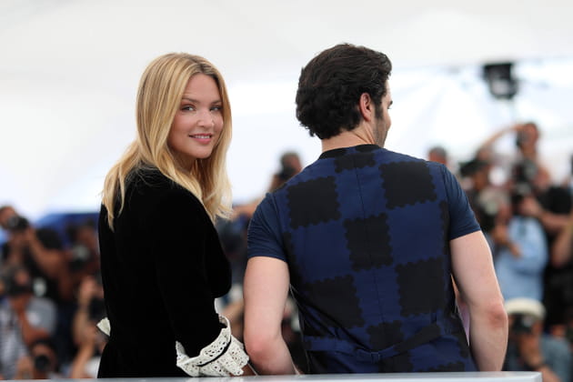 Virginie Efira et Tahar Rahim, au photocall de "Don Juan", le 22&nbsp;mai