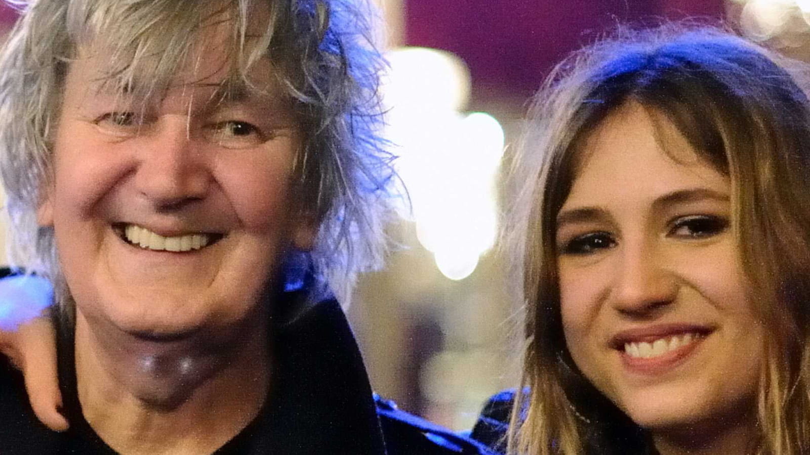 Jacques Higelin et sa fille