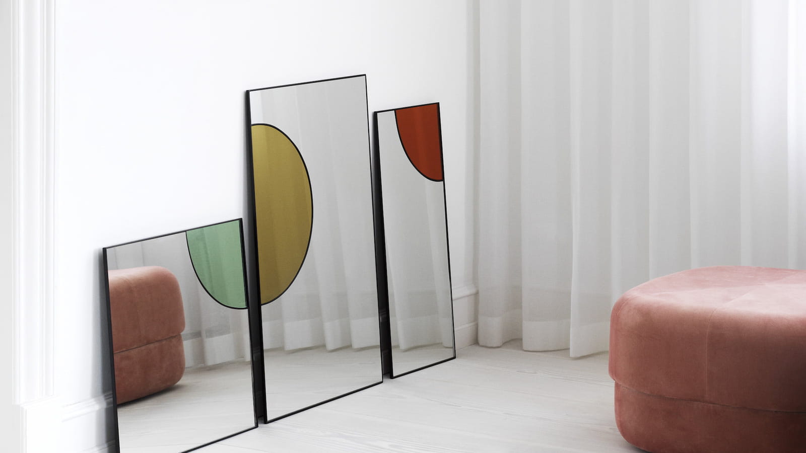 Miroir coloré 