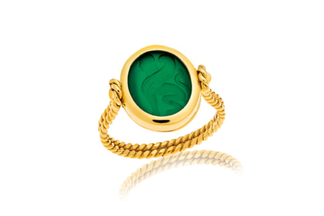 Bague "Sphinx et Athena" de Zolotas