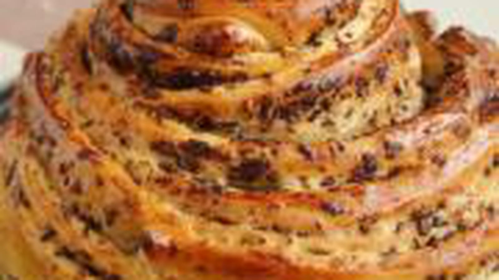 Brioche roulée au chocolat