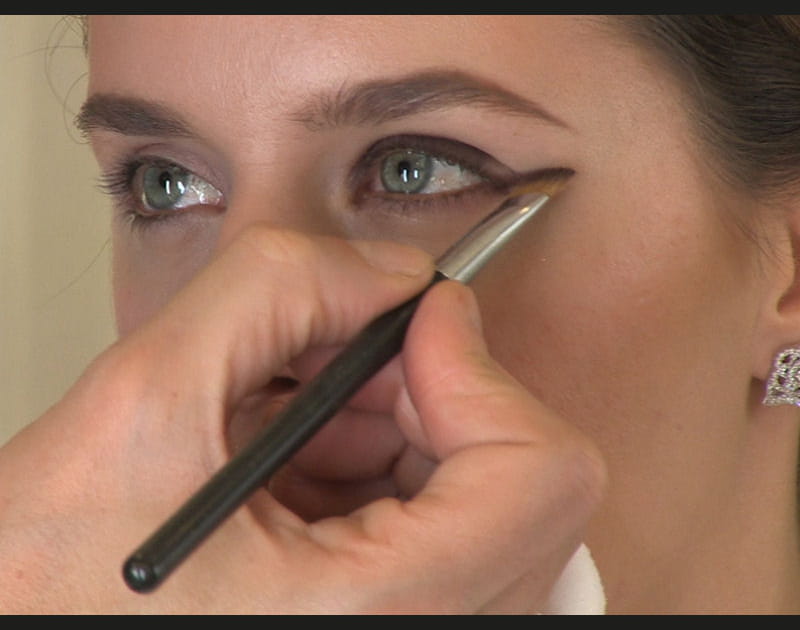 Un fard &agrave; paupi&egrave;res bien travaill&eacute;