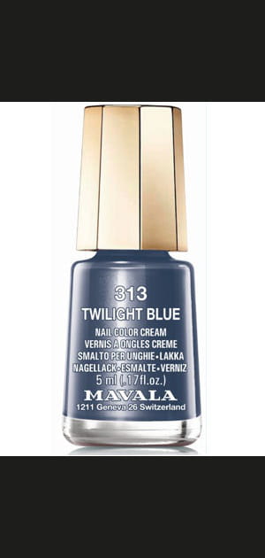 Vernis &agrave; ongles&nbsp;: Mini color Twilight Blue de Mavala