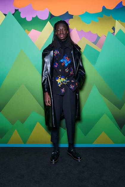 Mory Sacko en ensemble Louis Vuitton