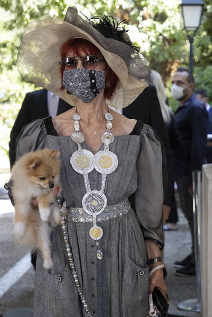 Le chien d'Annie Cordy était présent...
