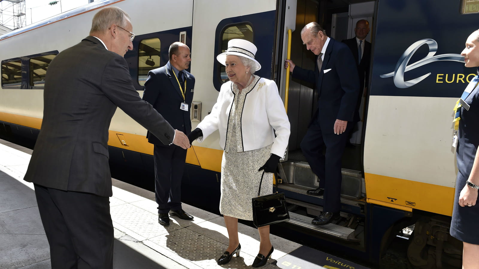 Dans l'Eurostar