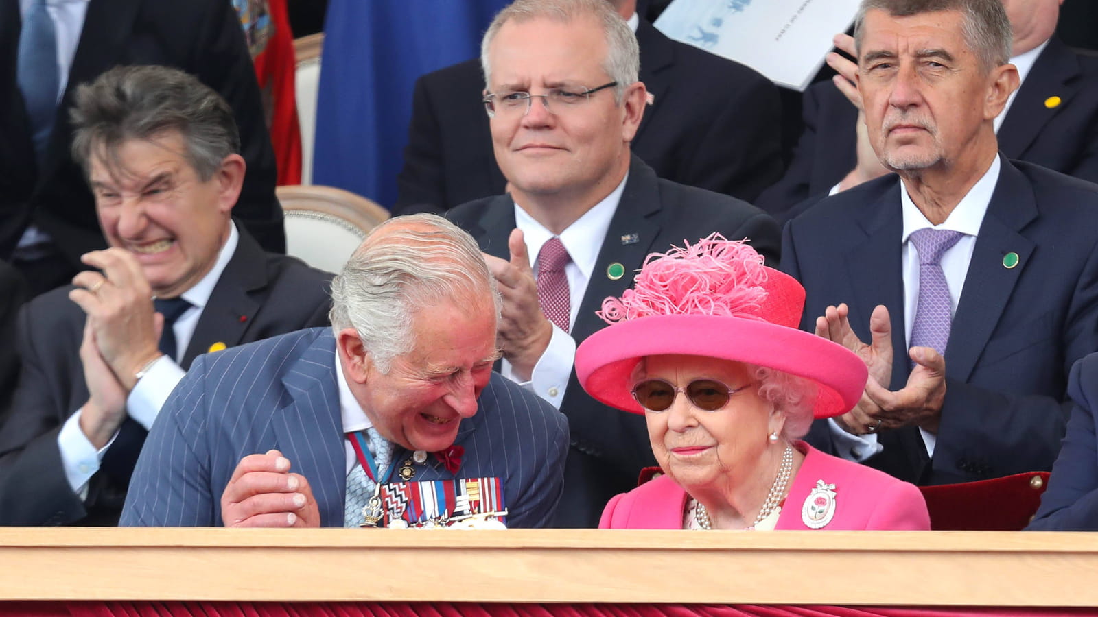 Prince Charles et Elizabeth II