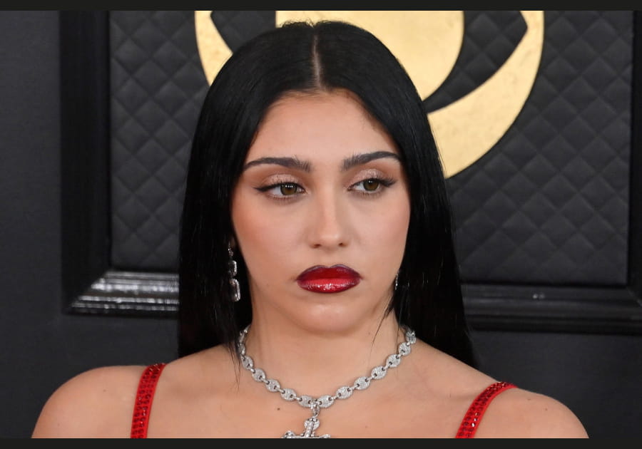 Top&nbsp;: l'ombr&eacute; lips de Lourdes Leon