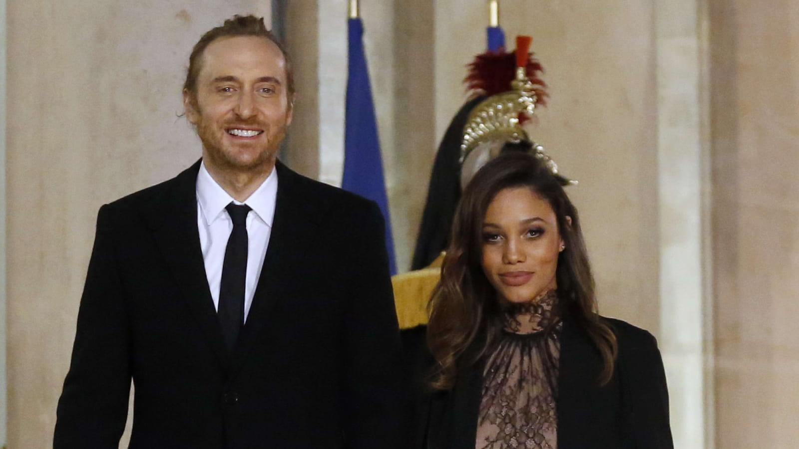 David Guetta et Jessica Ledon 