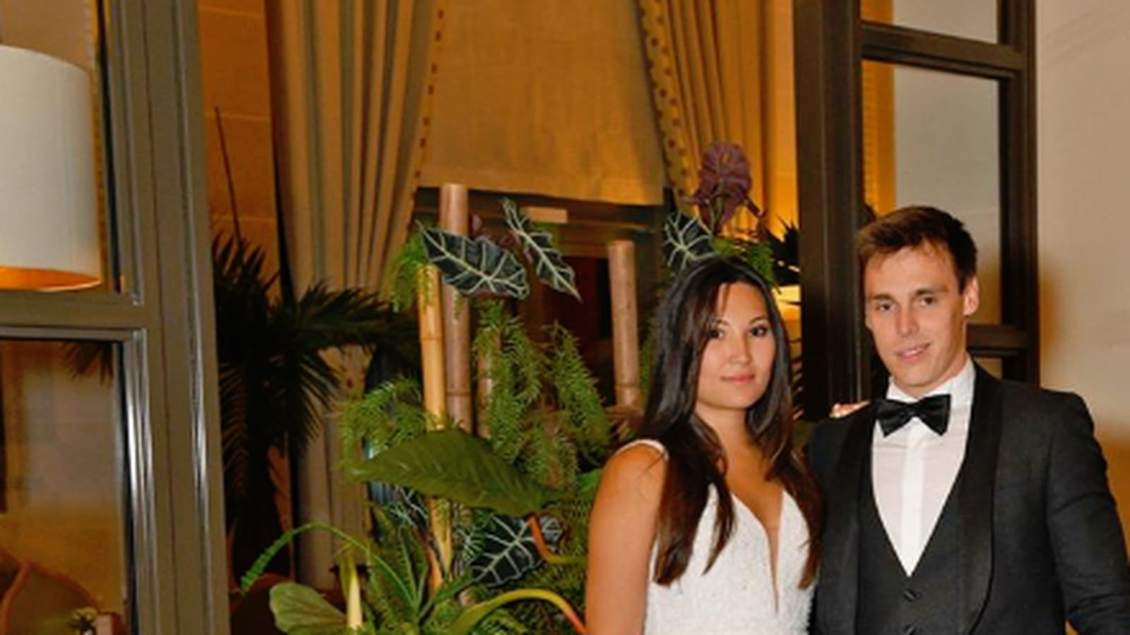 Marie Chevallier et Louis Ducruet