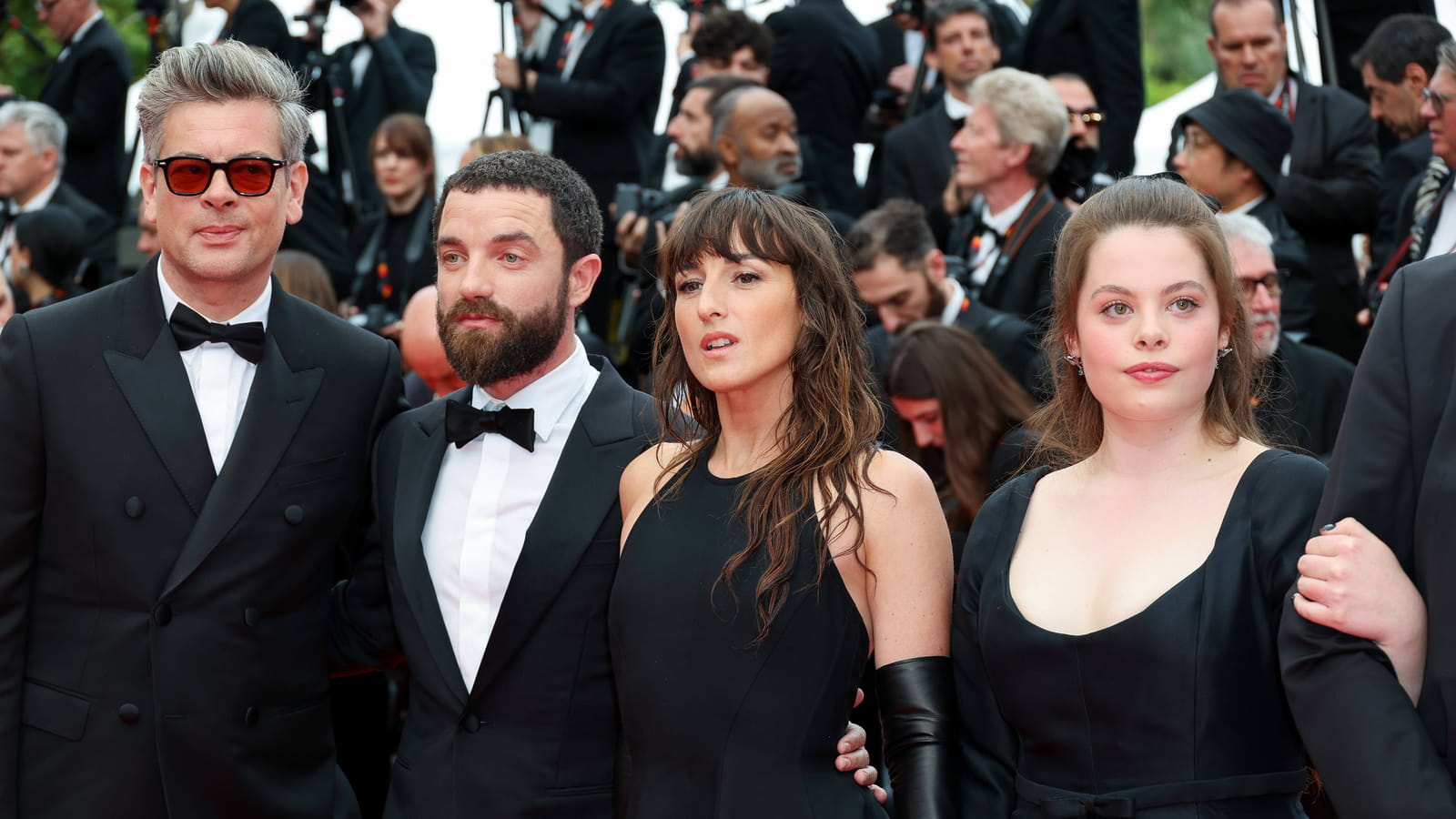 Benjamin Biolay, Guillaume Gouix, Juliette Armanet et Anna Biolay