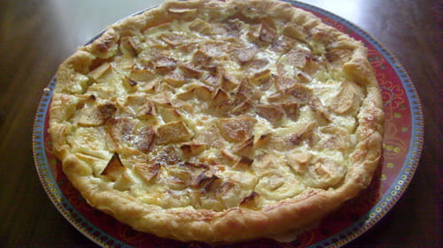 Tarte aux pommes et canelle