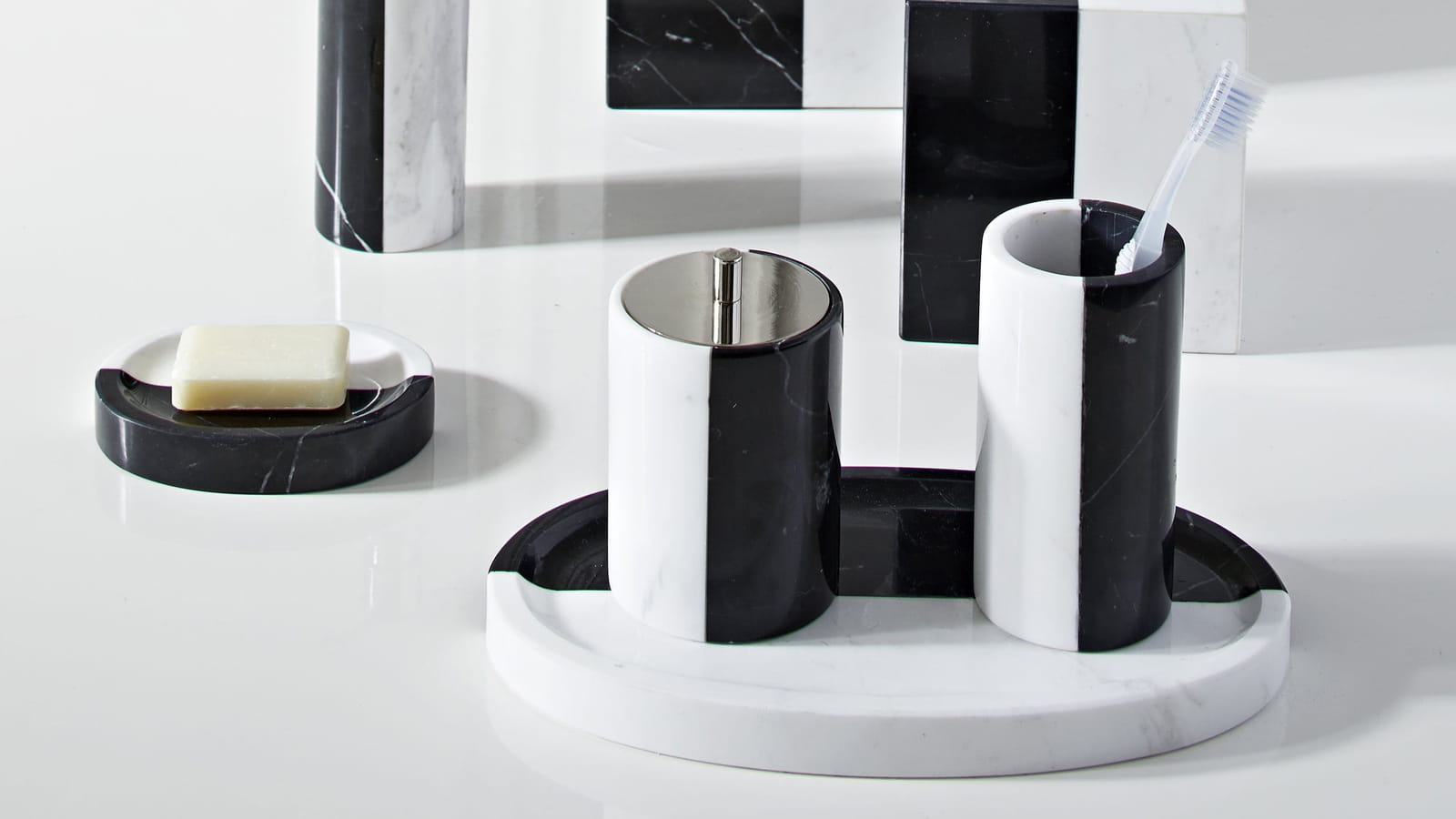 Boite à coton Jonathan Adler