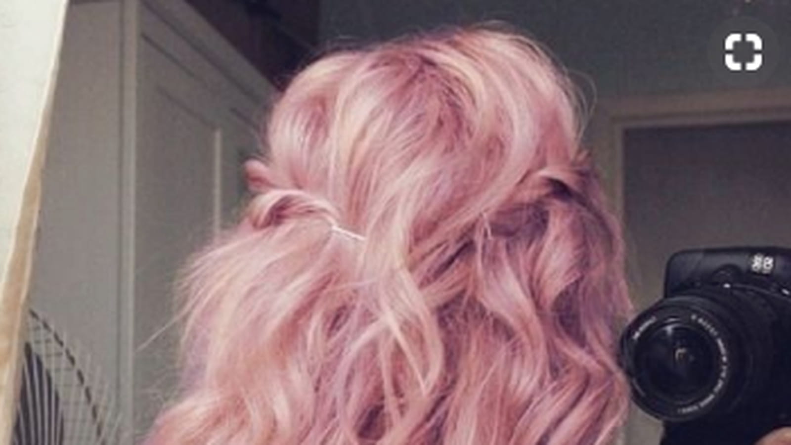 La coloration rose pastel