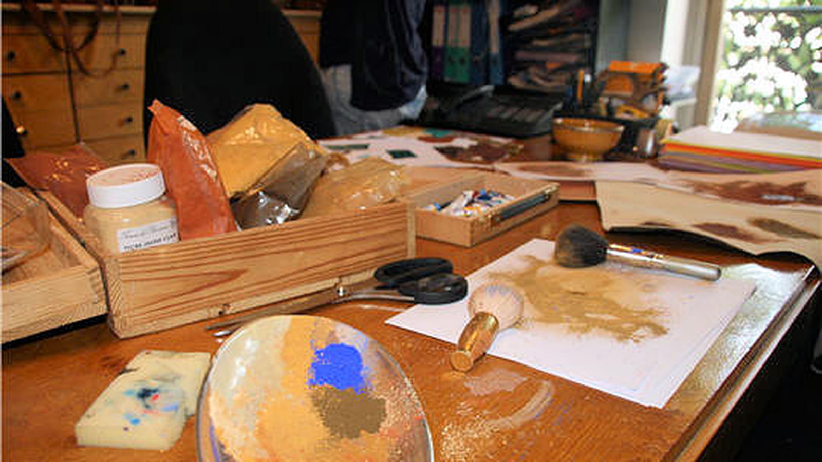 Des couleurs à base de pigments naturels