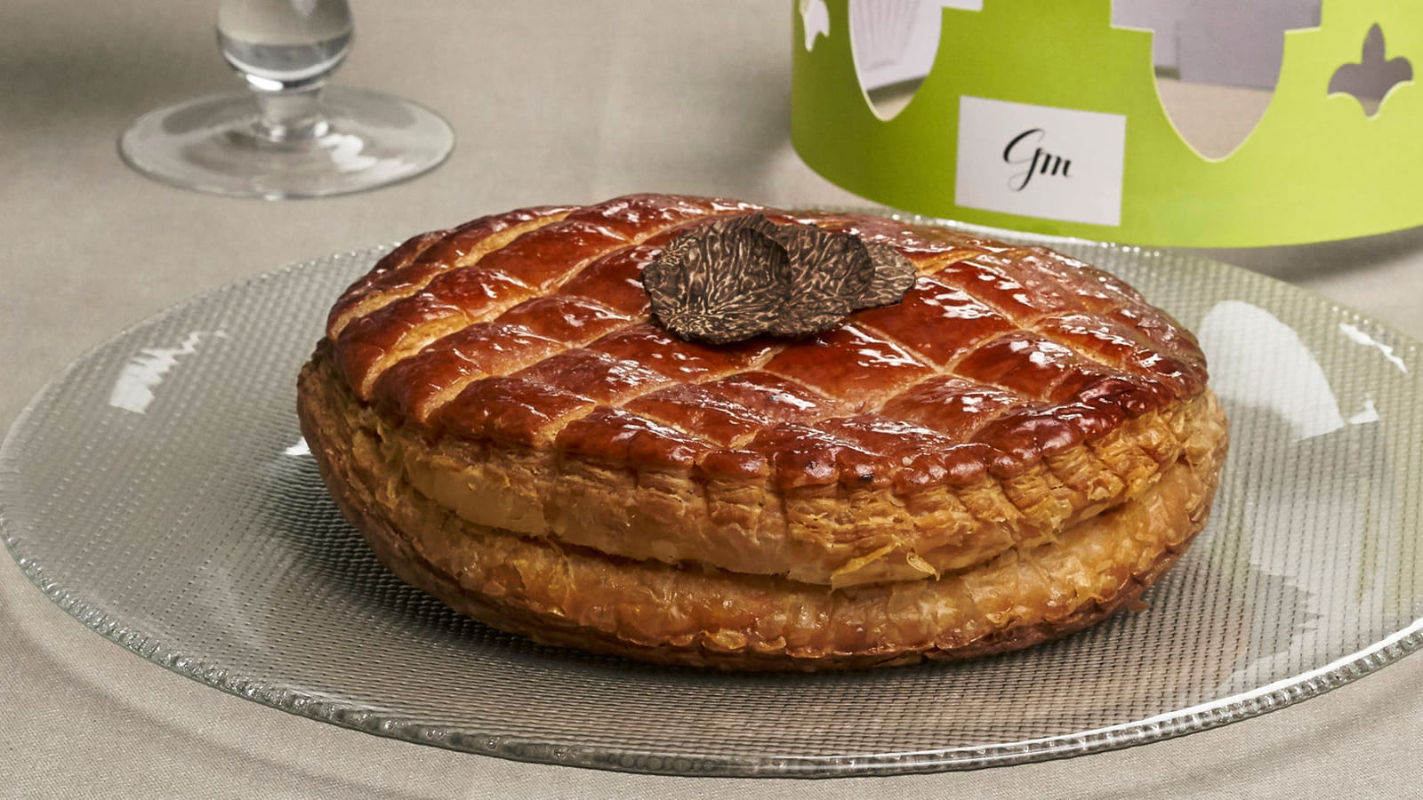 La galette des rois à la truffe de la Maison de la Truffe