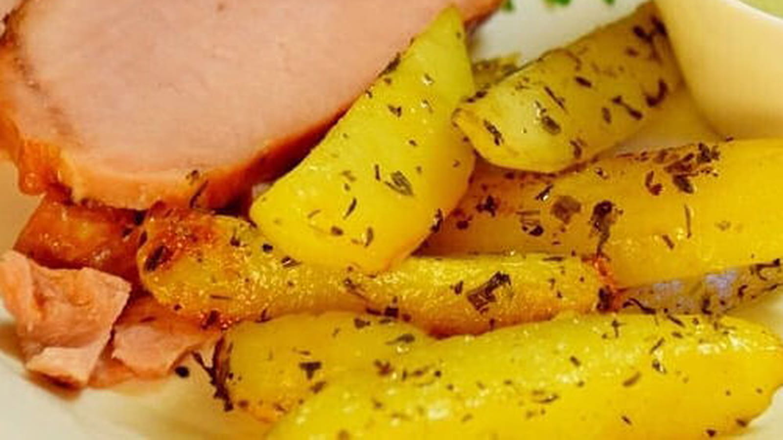 Rôti ardennais cuit au four avec ses pommes de terre