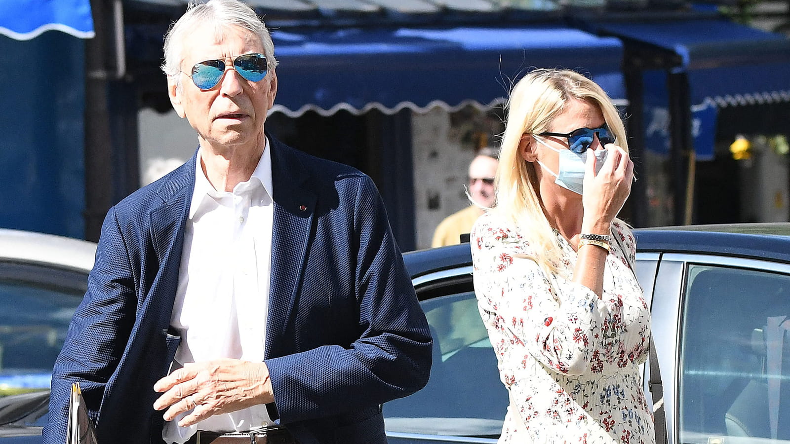 Jean-Claude Narcy et Alice Bertheaume