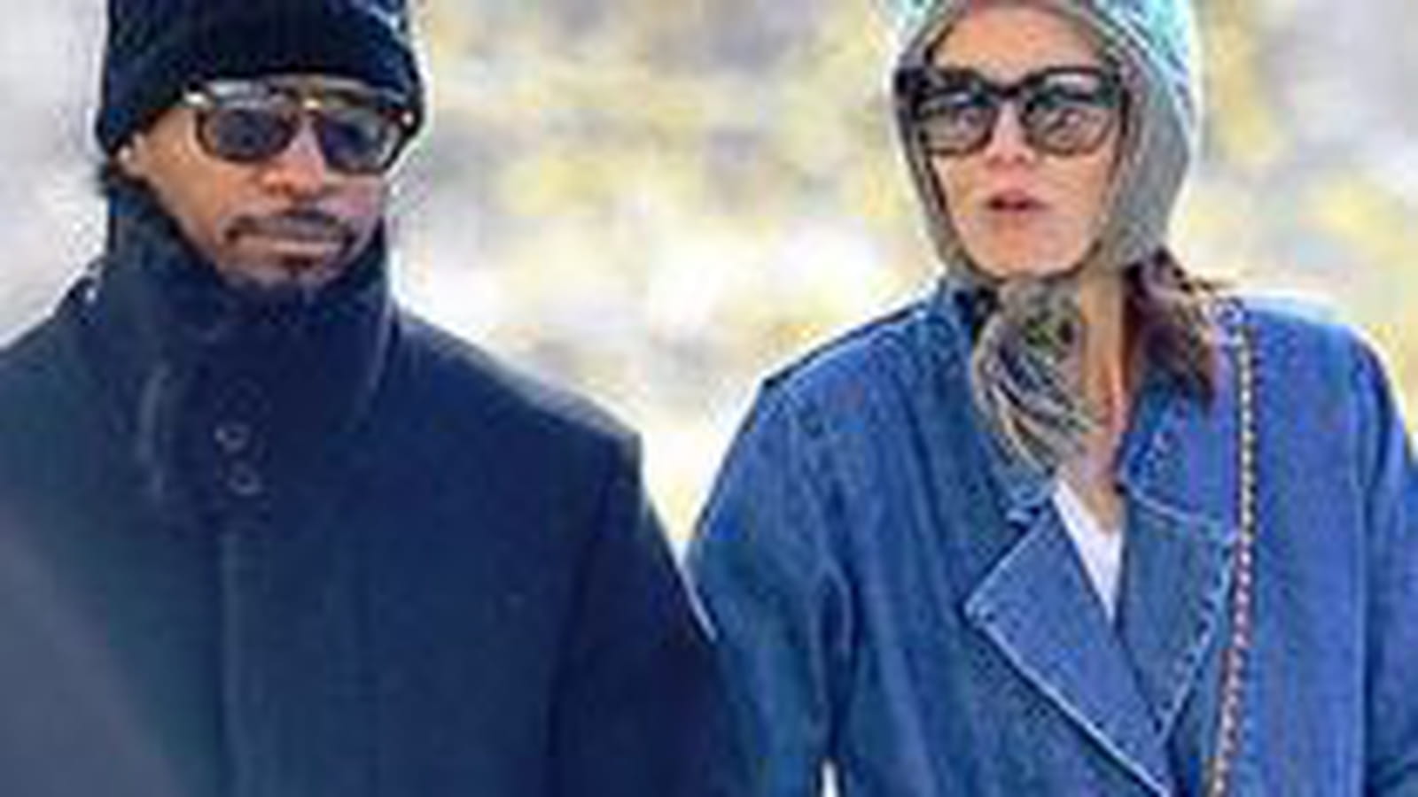 Katie Holmes et Jamie Foxx 