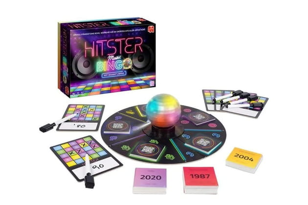 Catégorie quiz musical : Hitster Bingo, Dujardin