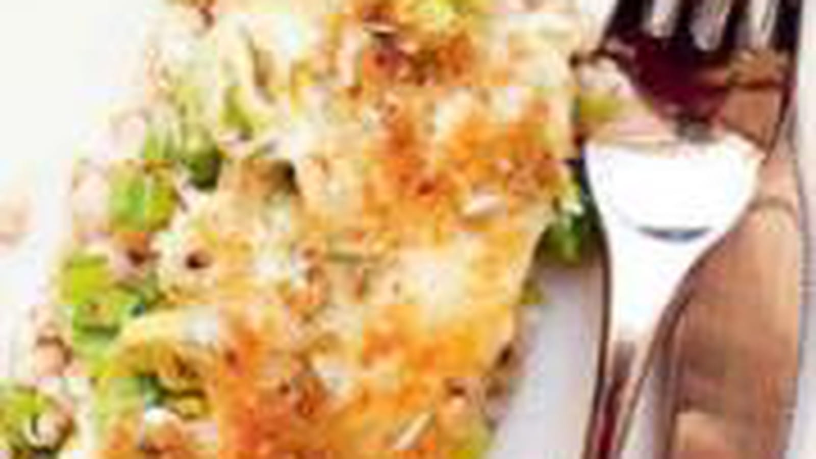 Gratin d'orge mondé au Cantal