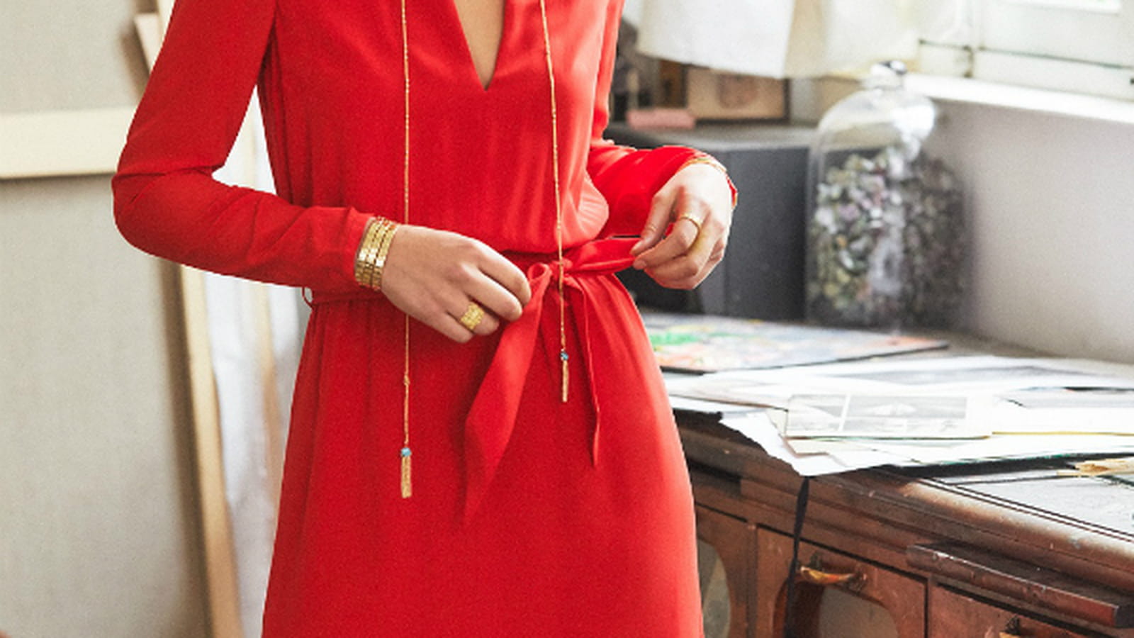 Dans le dressing d'une Mère Noël stylée 