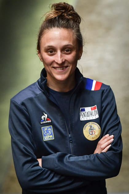 La pentathl&egrave;te Marie Oteiza