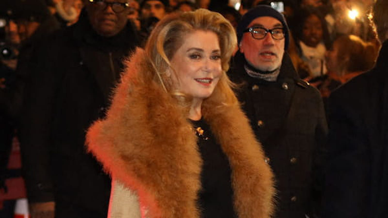 Catherine Deneuve le 25 janvier 2023