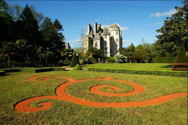 Le parc du château des Ravalet