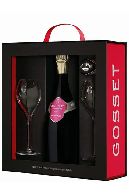Coffret Saint-Valentin Champagne Gosset