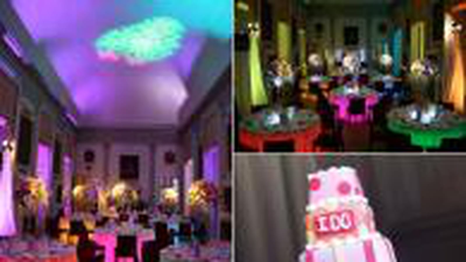 Un mariage haut en couleur