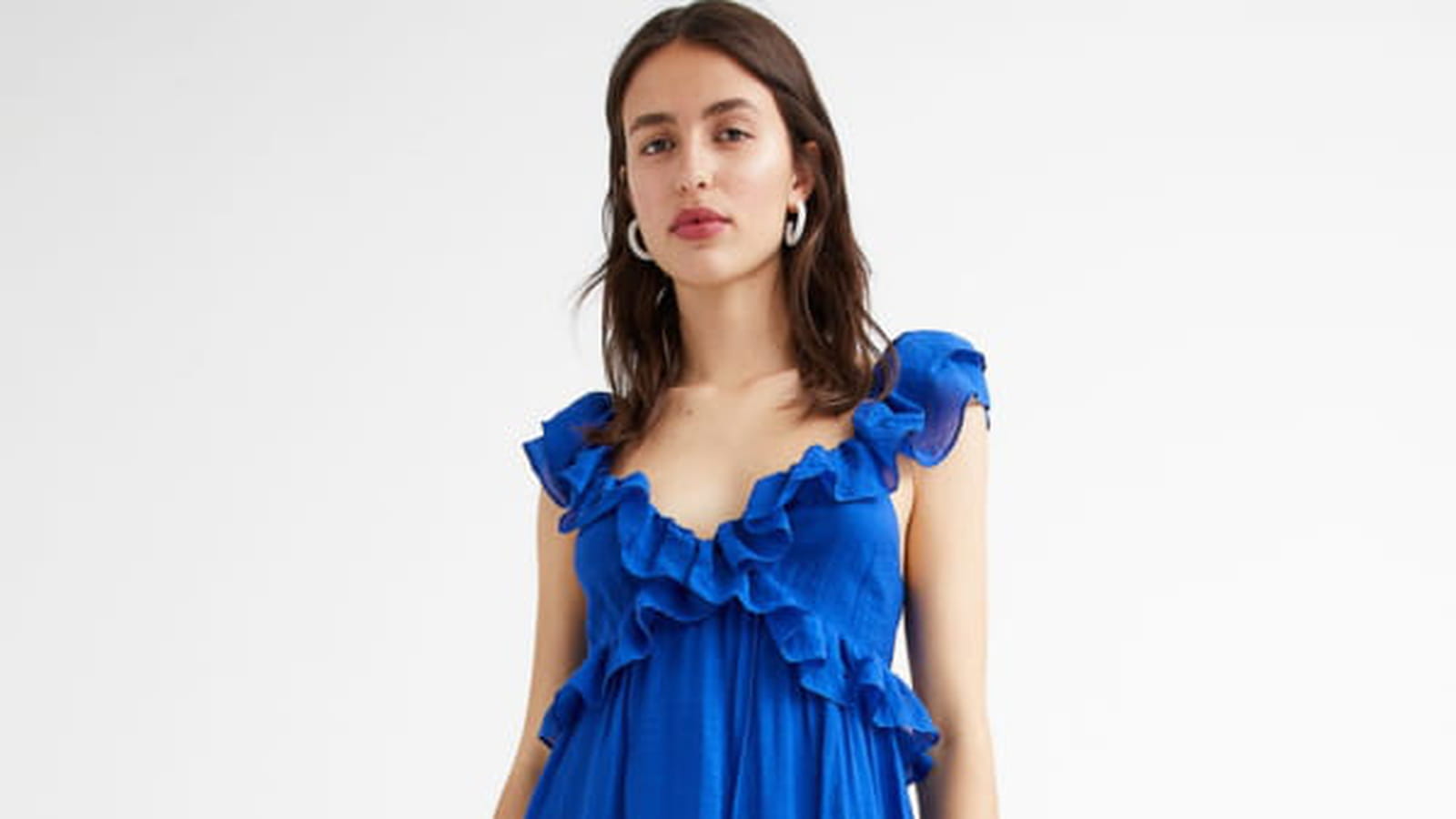 Robe en lyocell H&M 