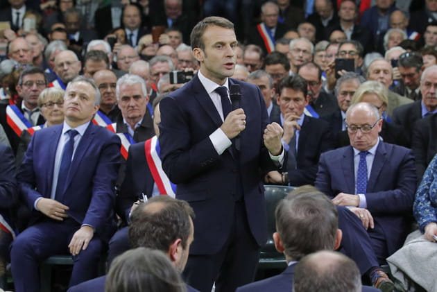 Le coup d'envoi du grand d&eacute;bat national lanc&eacute; par Emmanuel Macron