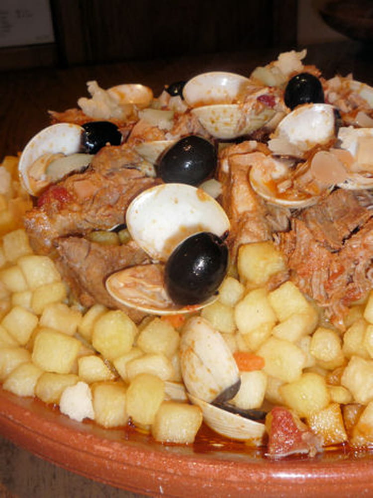 Recette de Carne de porco à alentejana