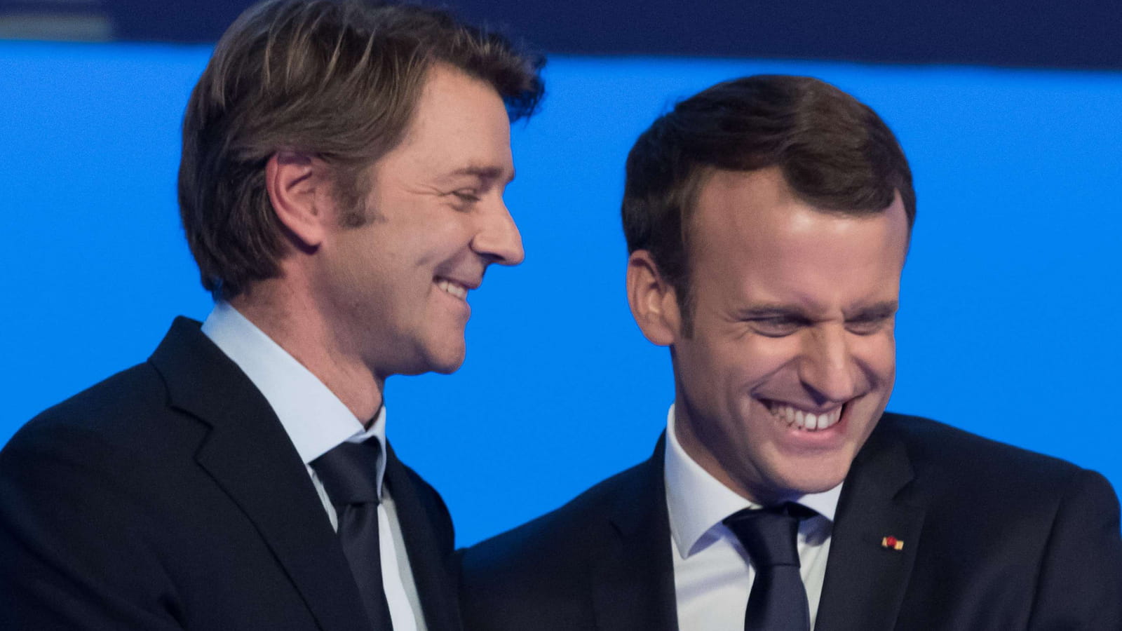François Baroin et Emmanuel Macron 