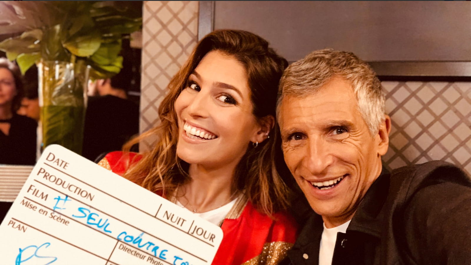 Laury Thilleman et Nagui