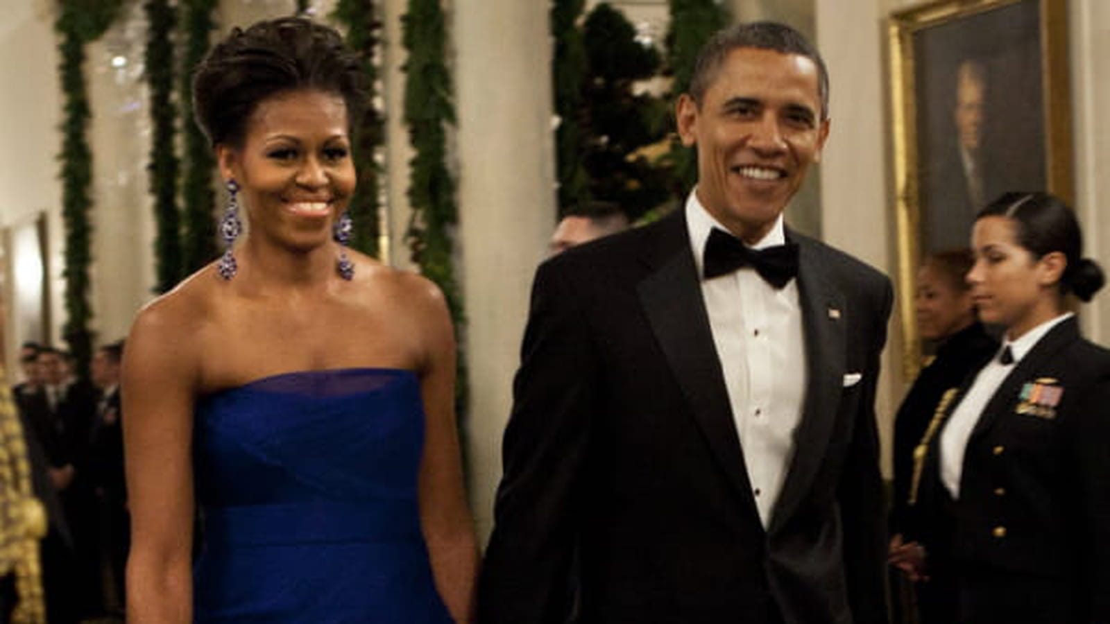 Michelle Obama le 5 décembre 2011