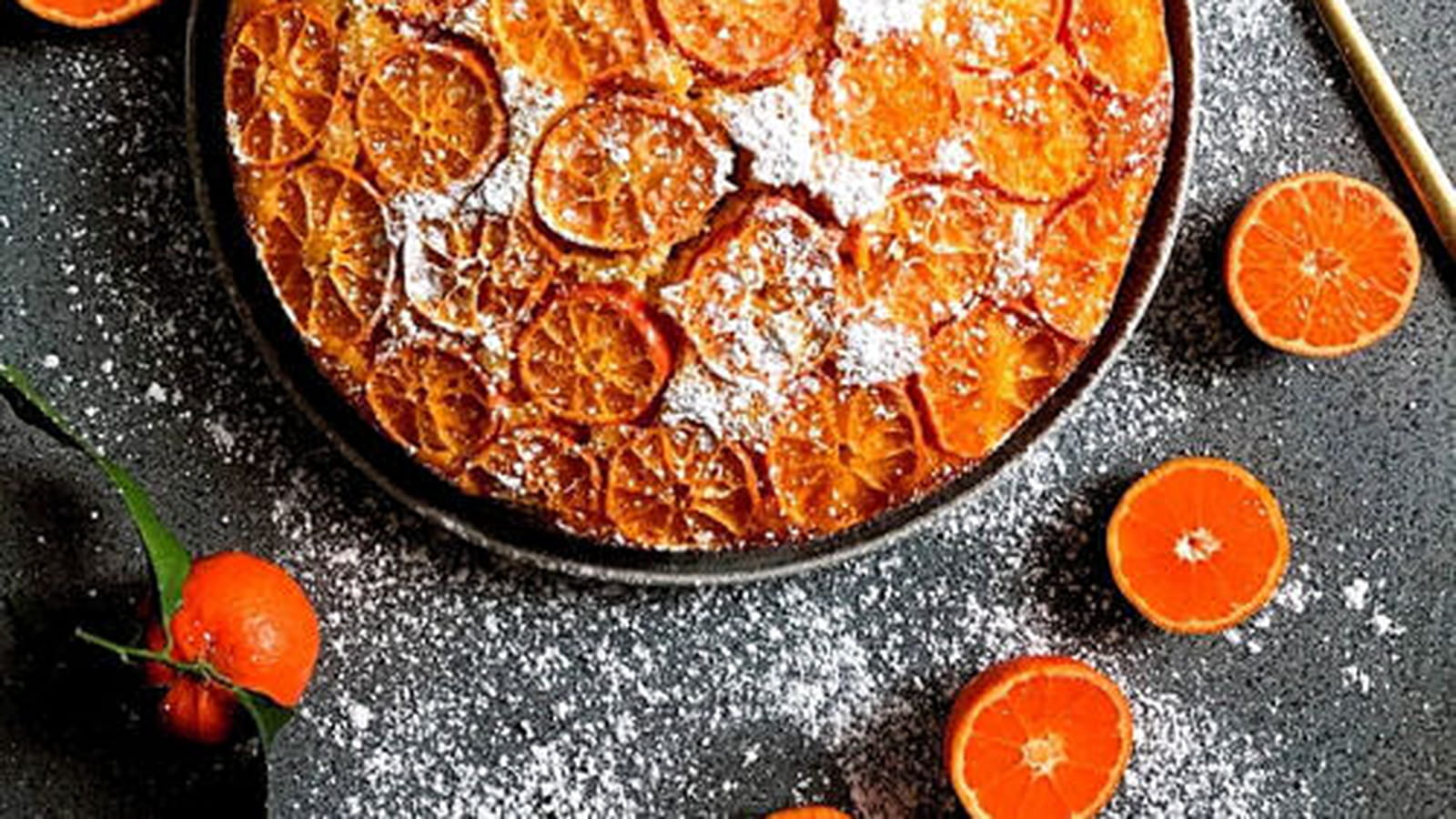 Gâteau moelleux aux clémentines